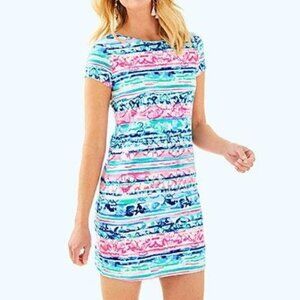 Lilly Pulitzer Marlowe Dress – Size XS – “A Wave From It All” Print
